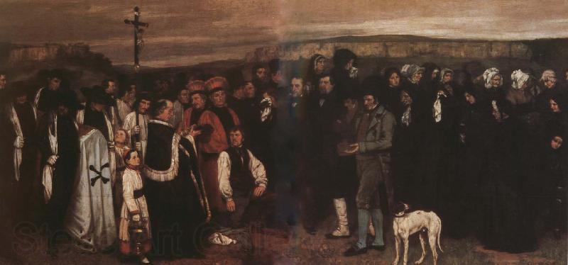 Gustave Courbet Interment